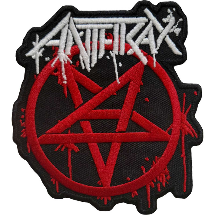 Anthrax 'Pent Logo' (Iron On) Patch