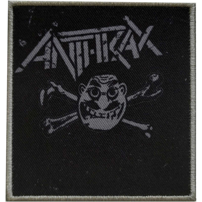 Anthrax 'Cross Bones' (Iron On) Patch