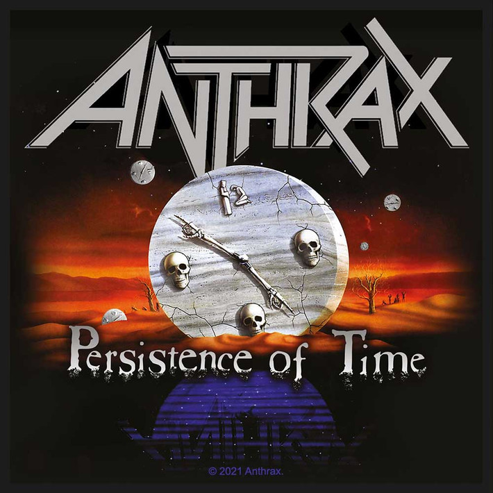 Anthrax 'Persistance of Time' Patch