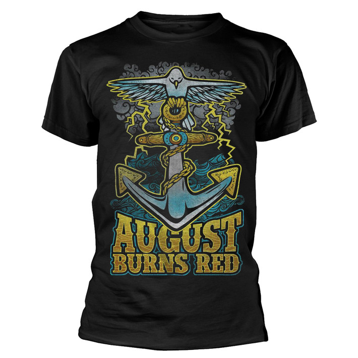 August Burns Red 'Dove Anchor' (Packaged Black) T-Shirt