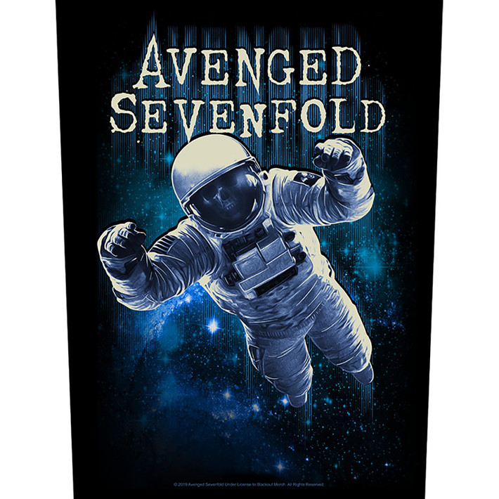 Avenged Sevenfold 'Astronaut' (Black) Back Patch