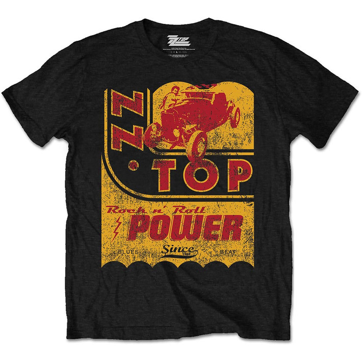ZZ Top 'Speed Oil' (Black) T-Shirt