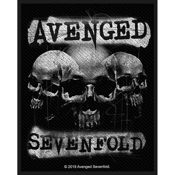 Avenged Sevenfold '3 Skulls' Patch