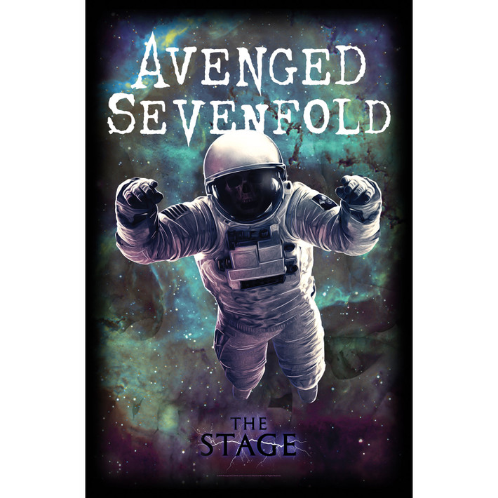 Avenged Sevenfold 'The Stage' Textile Poster