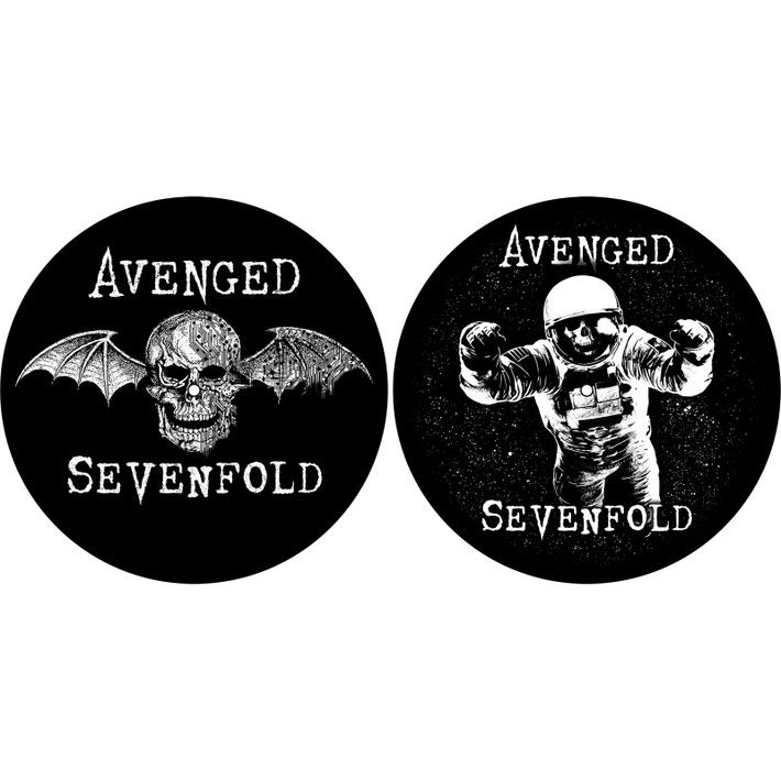 Avenged Sevenfold 'Death Bat / Astronaut' Turntable Slipmat Set