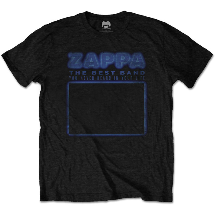 Frank Zappa 'Never Heard' (Black) T-Shirt