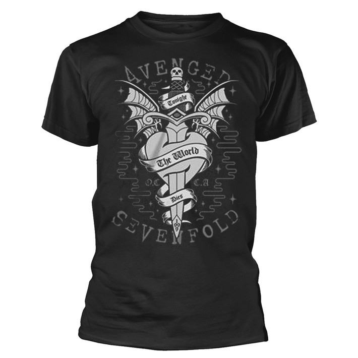 Avenged Sevenfold 'Cloak & Dagger' (Black) T-Shirt