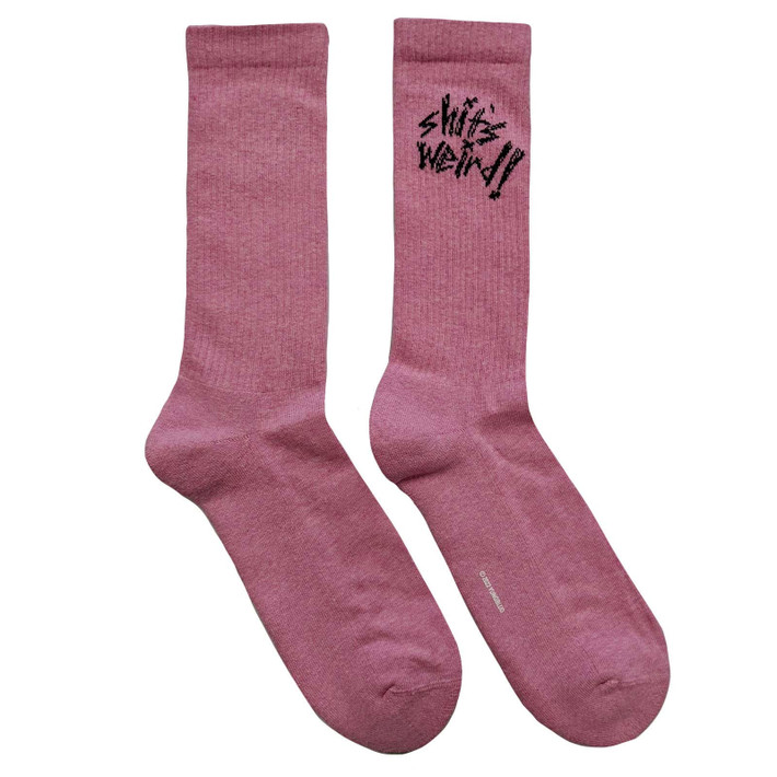 Yungblud 'Weird!' (Pink) Socks 1