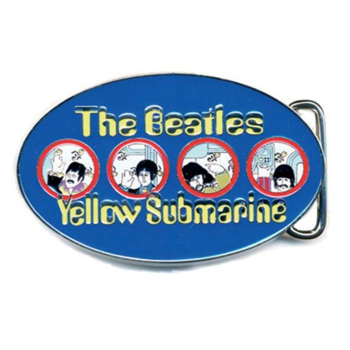 The Beatles 'Yellow Submarine Portholes' (Blue) Belt Buckle