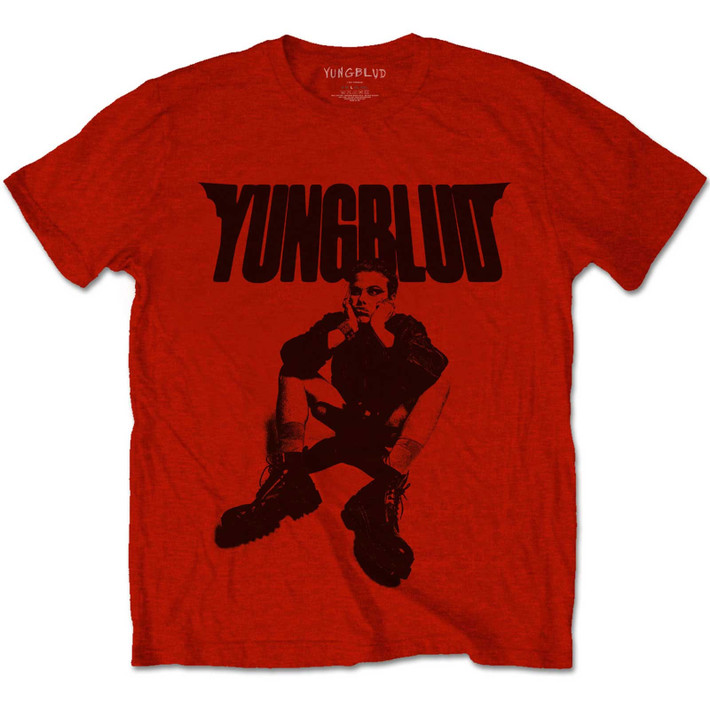 Yungblud 'R U OK? Festival' (Red) T-Shirt Front