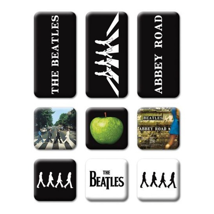 The Beatles 'Abbey Road' Fridge Magnet Set