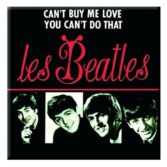 The Beatles 'Can't Buy Me Love/You Can't Do That (French Release)' Fridge Magnet