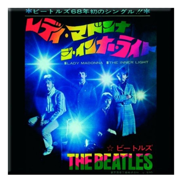 The Beatles 'Lady Madonna/The Inner Light (Japan Release)' Fridge Magnet