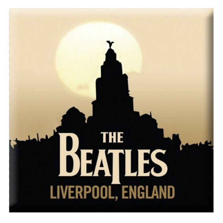 The Beatles 'Liverpool' Fridge Magnet