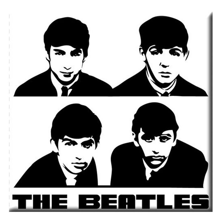 The Beatles 'Portrait' Fridge Magnet
