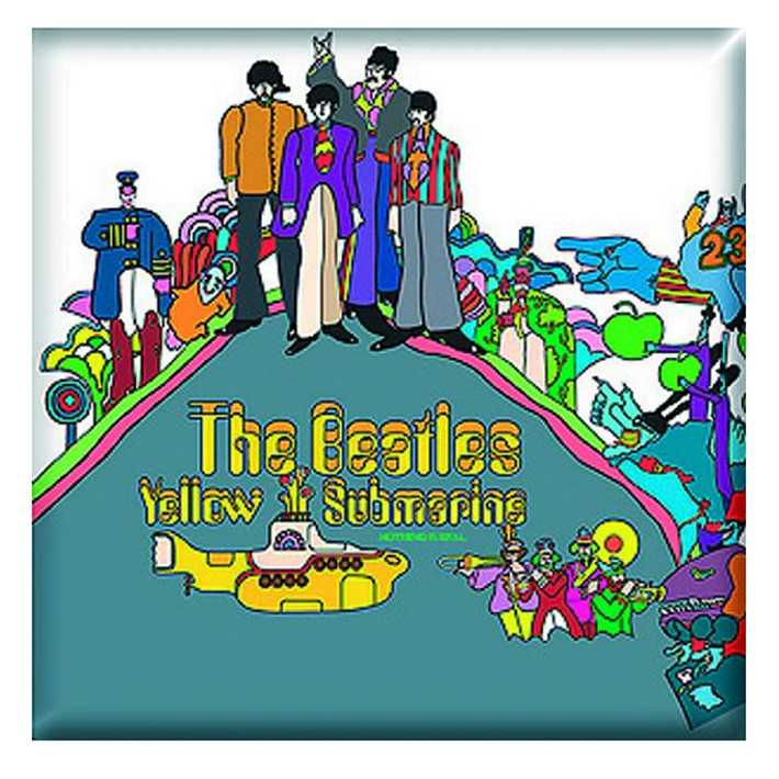 The Beatles 'Yellow Submarine Album' Fridge Magnet
