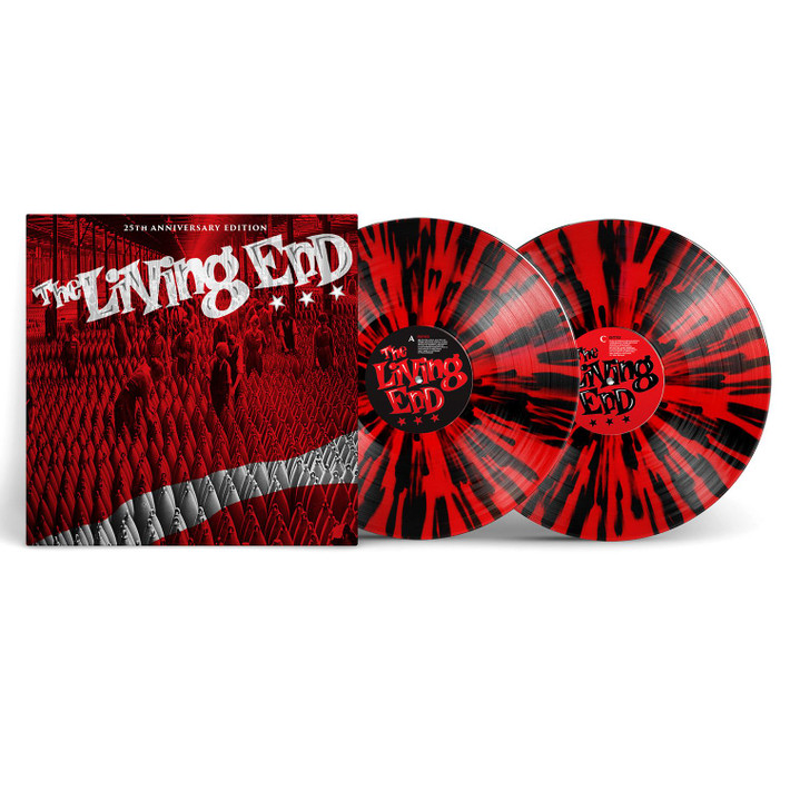 The Living End 'The Living End' (25th Anniversary Edition) 2LP Red Black Splatter Vinyl