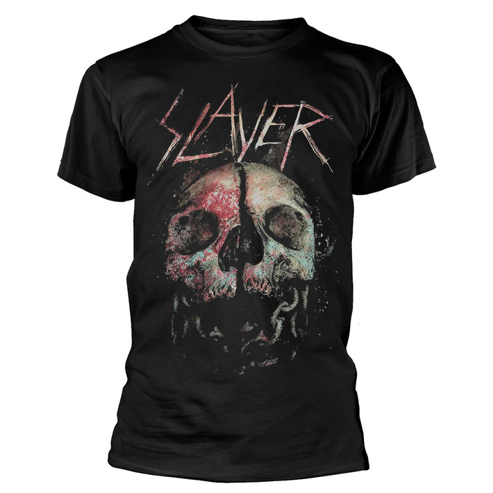 Slayer 'Cleaved Skull' (Black) T-Shirt