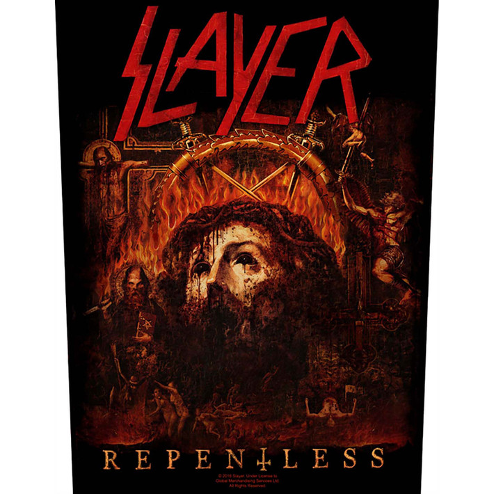 Slayer 'Repentless' (Black) Back Patch
