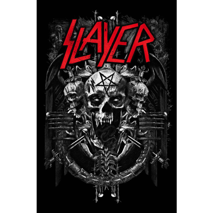 Slayer 'Demonic' Textile Poster