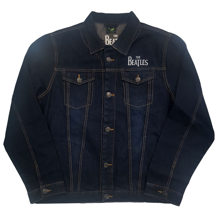The Beatles 'Drum Logo' (Blue) Denim Jacket