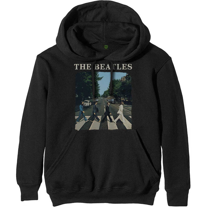 The Beatles 'Abbey Road' (Black) Pull Over Hoodie