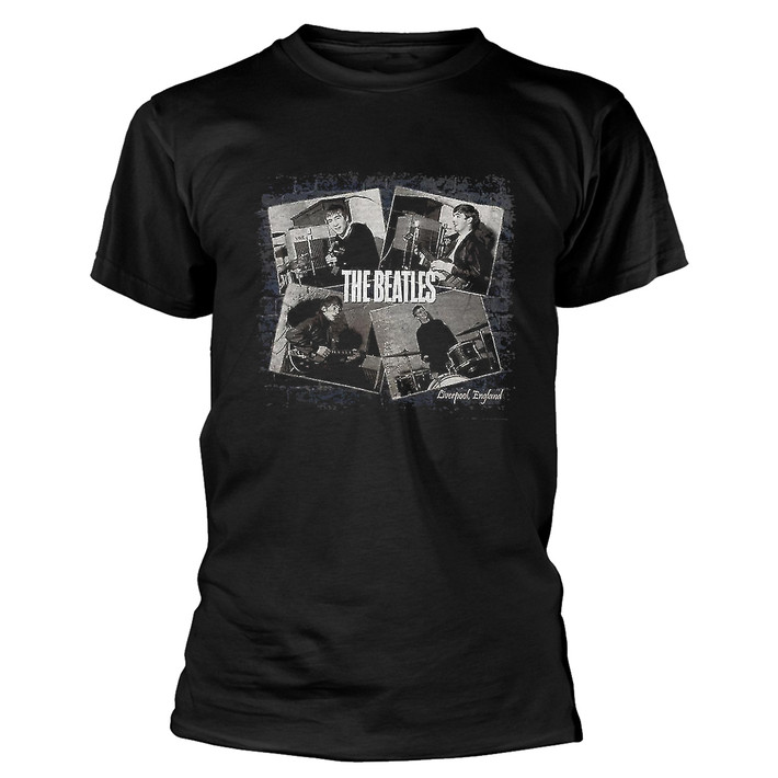 The Beatles 'At the Cavern' (Black) T-Shirt