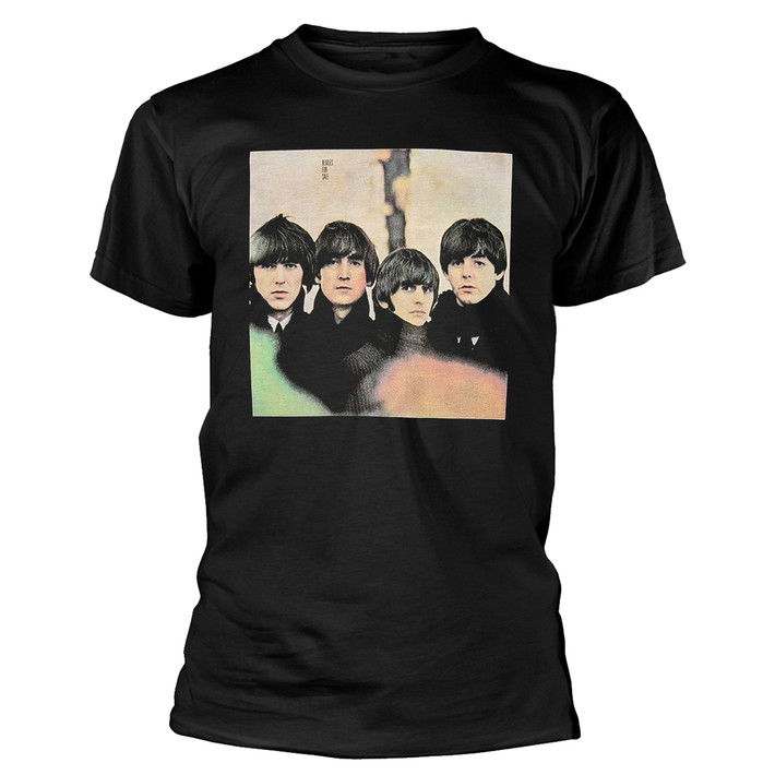 The Beatles 'Beatles For Sale Album Cover' (Black) T-Shirt