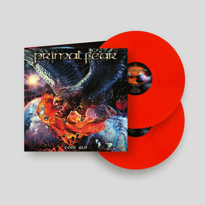 Primal Fear 'Code Red' 2LP Transparent Red Vinyl