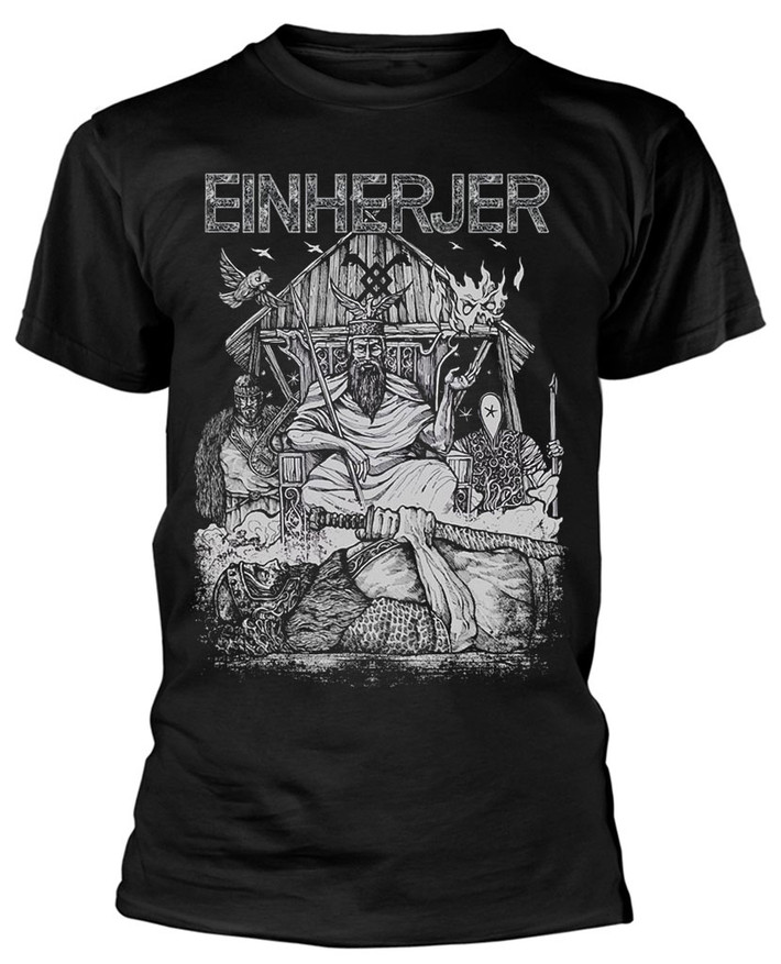 Einherjer 'Midgardsblot' (Black) T-Shirt