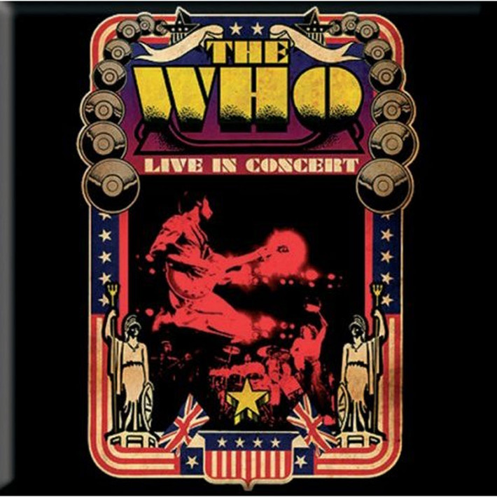 The Who 'Live in Concert' Fridge Magnet