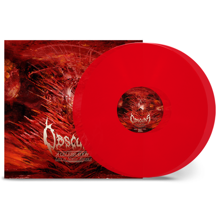 Obscura - 'A Celebration I - Live In North America' LP Transparent Red Vinyl