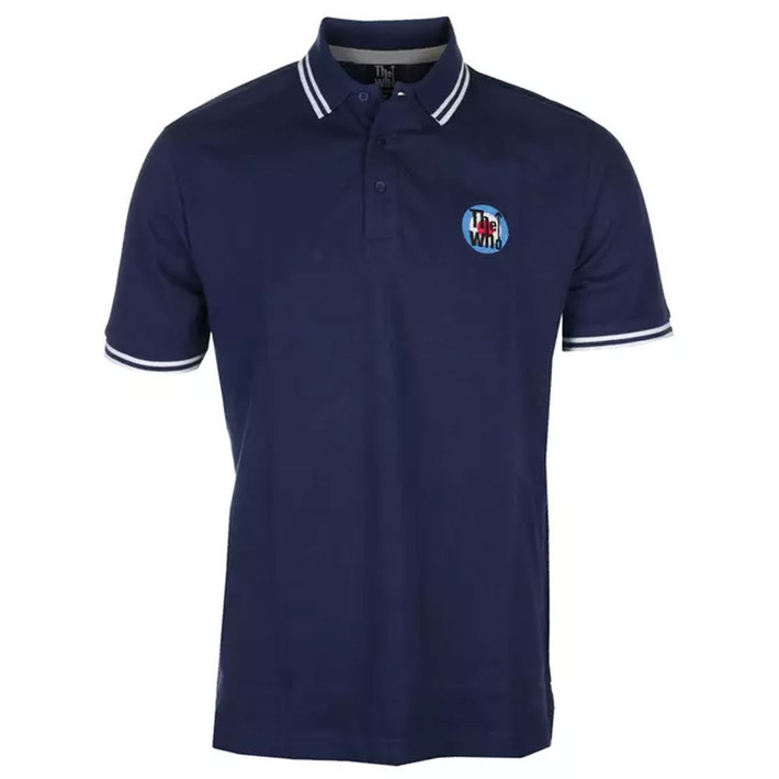 The Who 'Target' (Navy) Polo Shirt