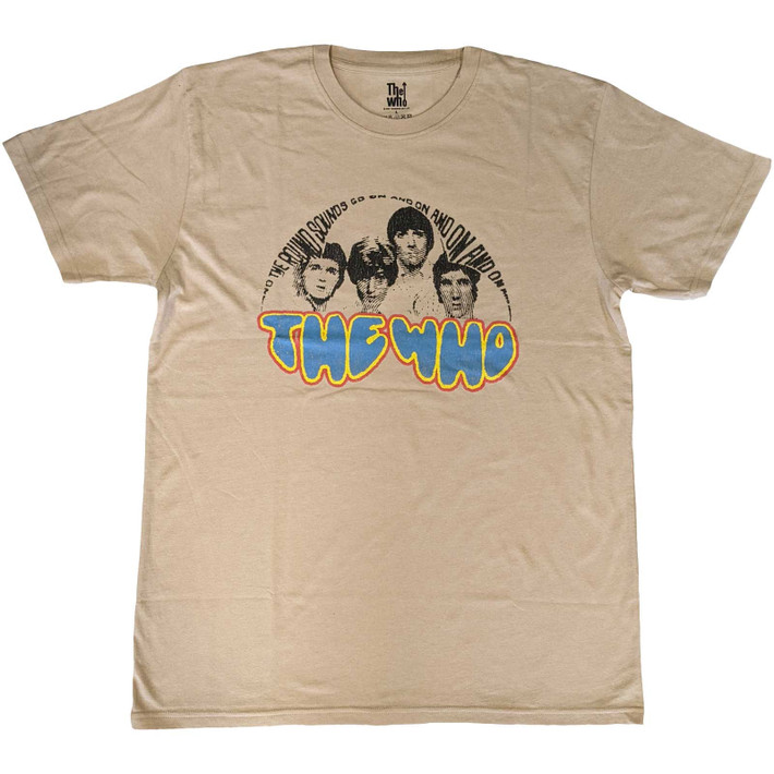 The Who 'On and On' (Sand) T-Shirt
