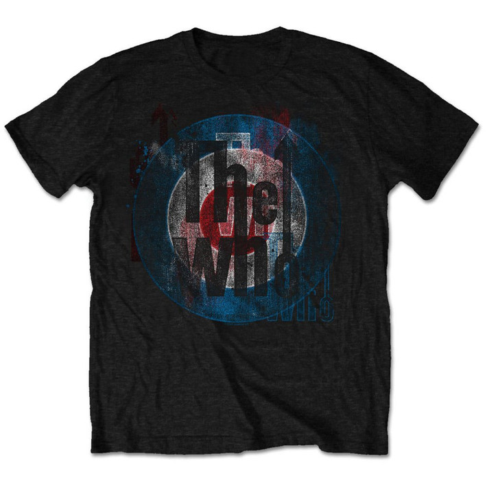 The Who 'Target Texture' (Black) T-Shirt