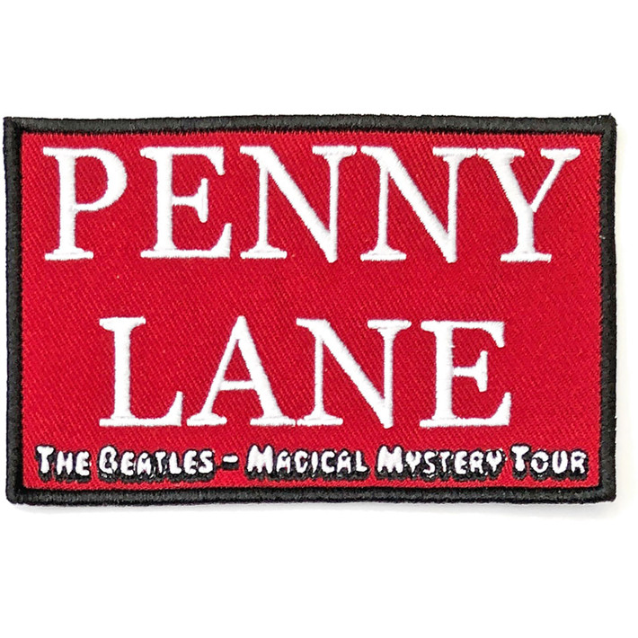 The Beatles 'Penny Lane Red' Patch