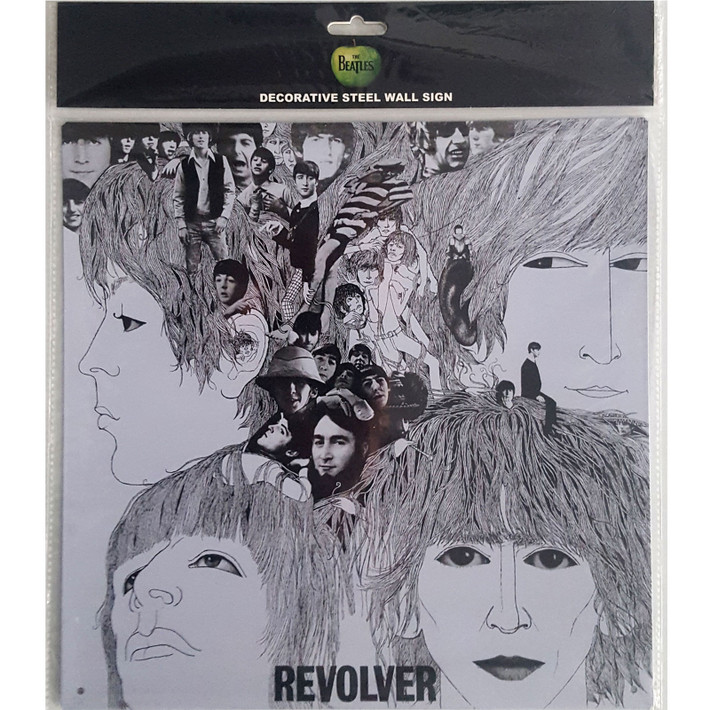 The Beatles 'Revolver' Steel Wall Sign