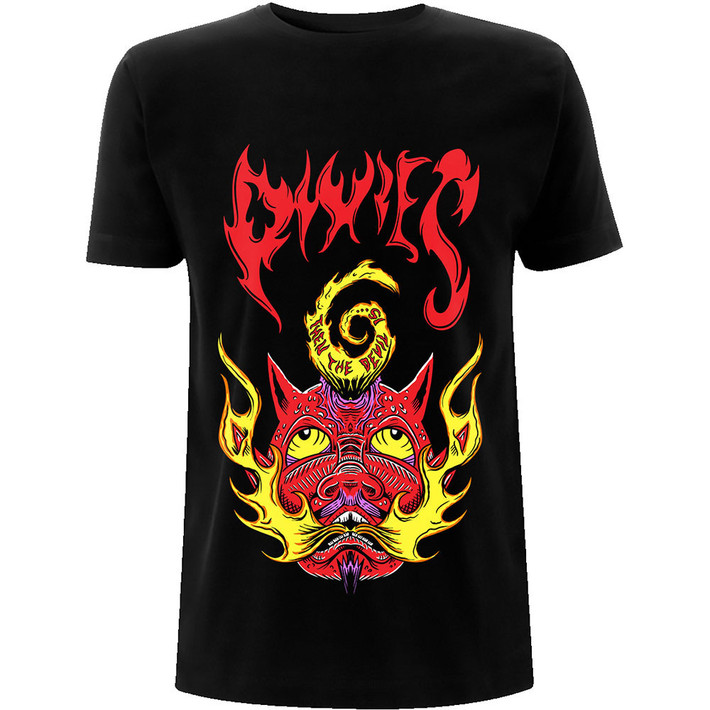 Pixies 'Then The Devil Is...' (Black) T-Shirt