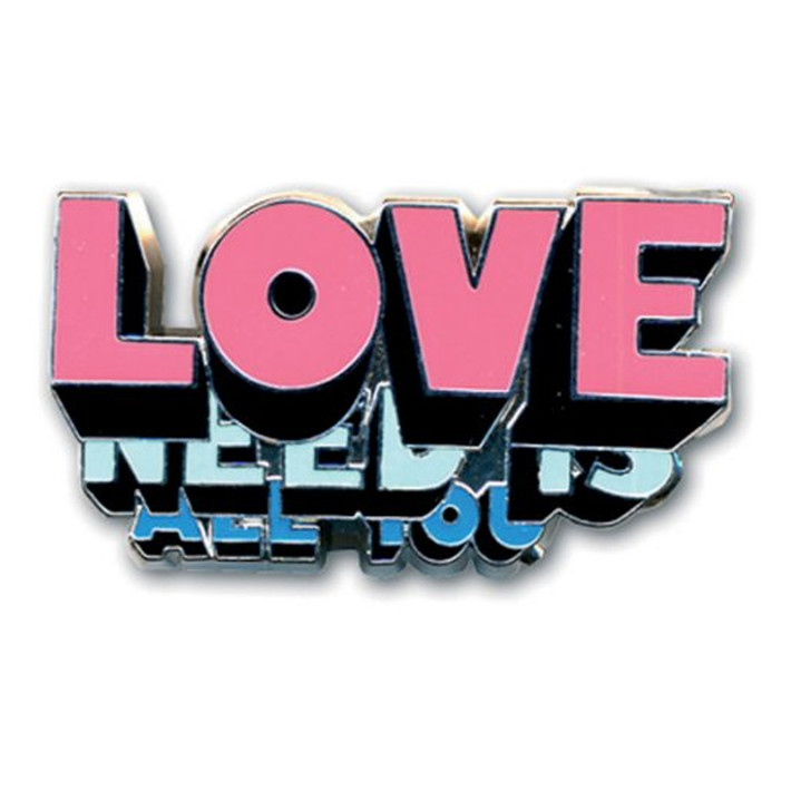 The Beatles 'All you need is love' Pin Badge