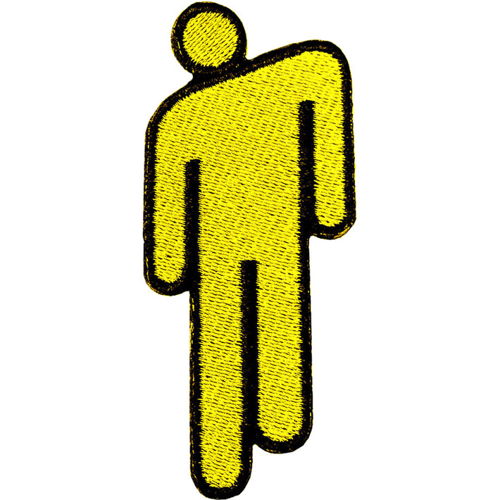 Billie Eilish 'Blohsh Yellow' (Iron On) Patch
