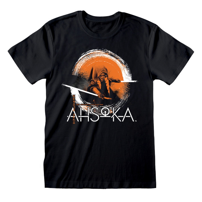 Star Wars - Ahsoka 'Crossblades' (Black) T-Shirt