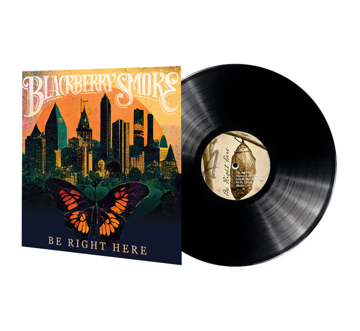 Blackberry Smoke 'Be Right Here' LP Black Vinyl