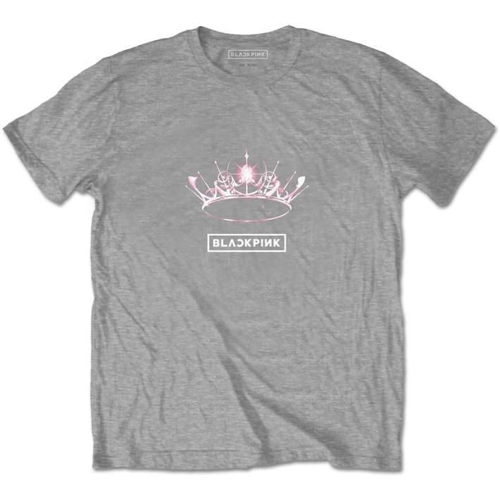 Blackpink 'The Album - Crown' (Grey) T-Shirt