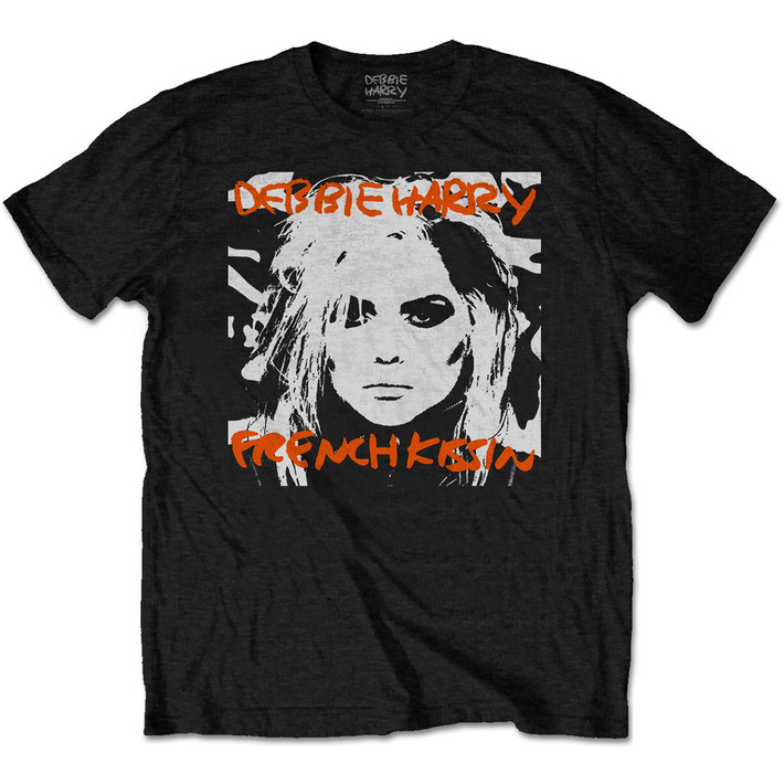 Debbie Harry 'French Kissin' (Black) T-Shirt