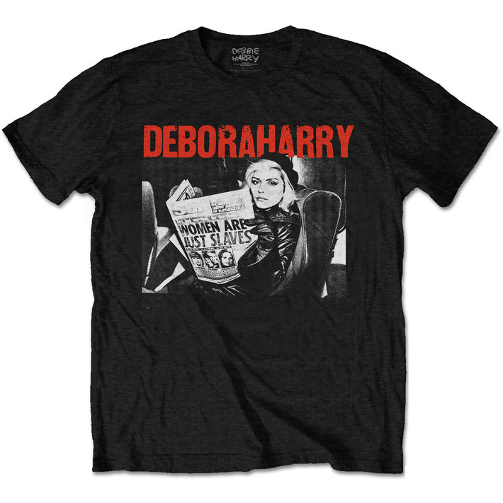 Debbie Harry 'Women Are Just Slaves' (Black) T-Shirt