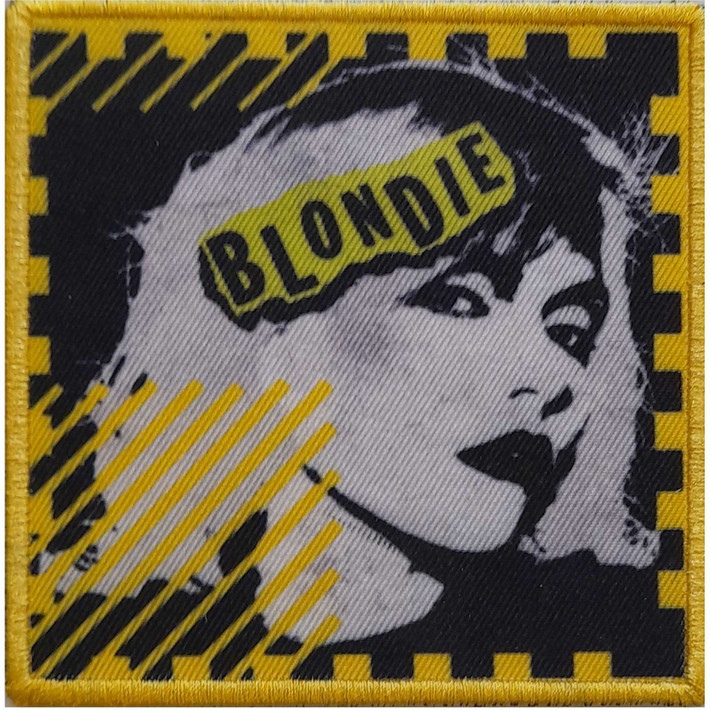 Blondie 'Punk Logo Mono' (Iron On) Patch