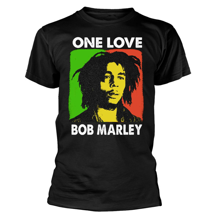 Bob Marley 'One Love' (Black) T-Shirt
