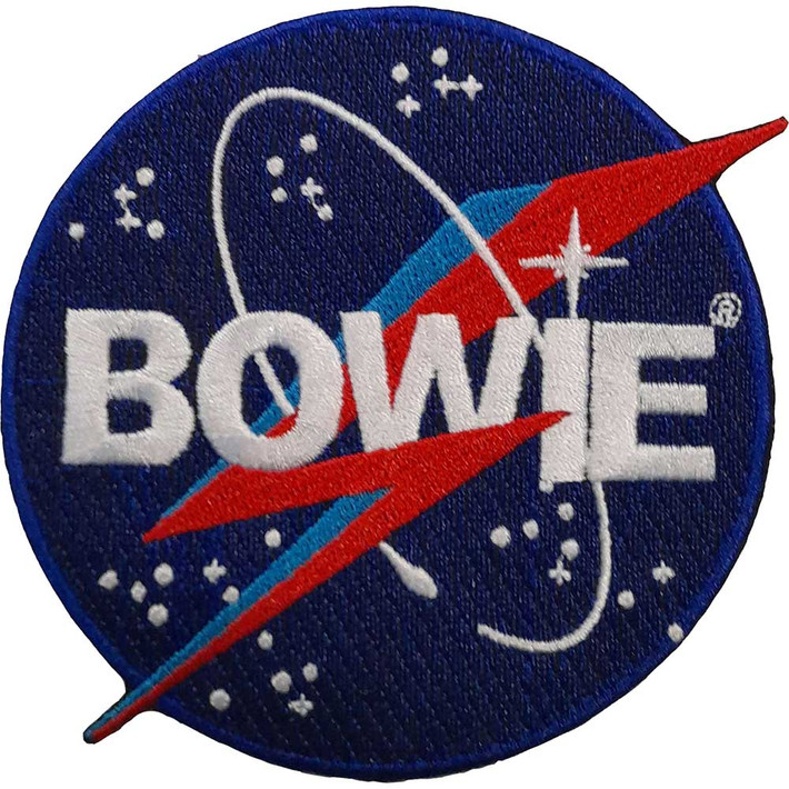 David Bowie 'NASA' (Iron On) Patch