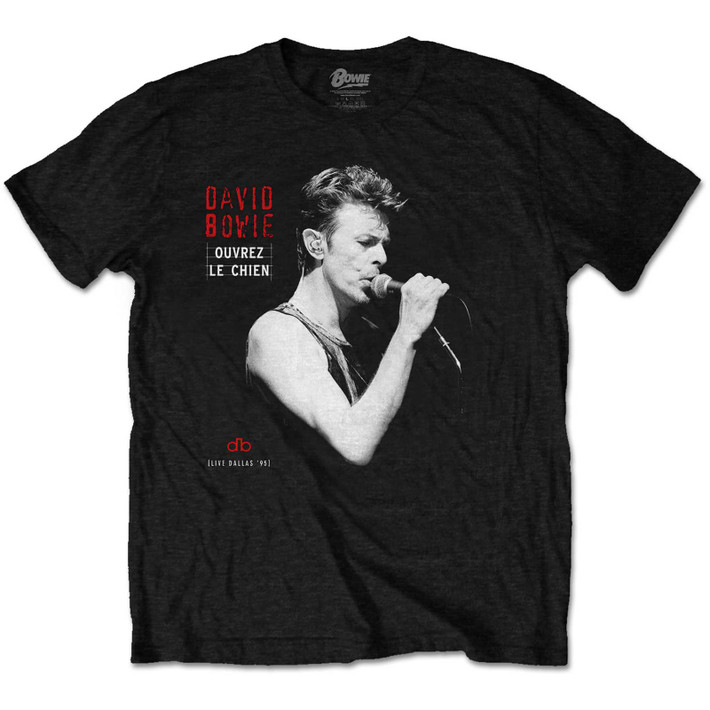 David Bowie 'Dallas '95' (Black) T-Shirt