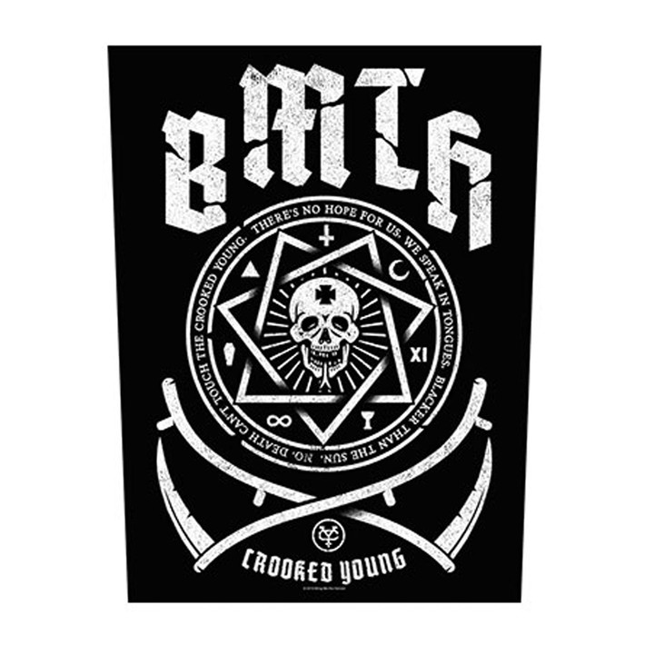 Bring Me The Horizon 'Crooked Young' (Black) Back Patch